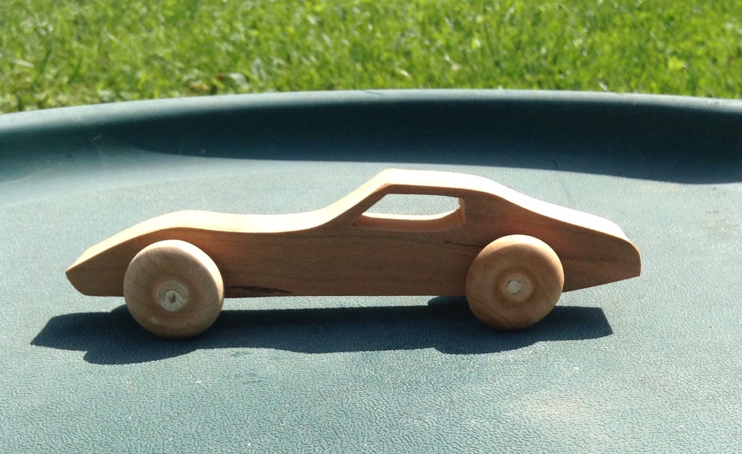 wooden classic car