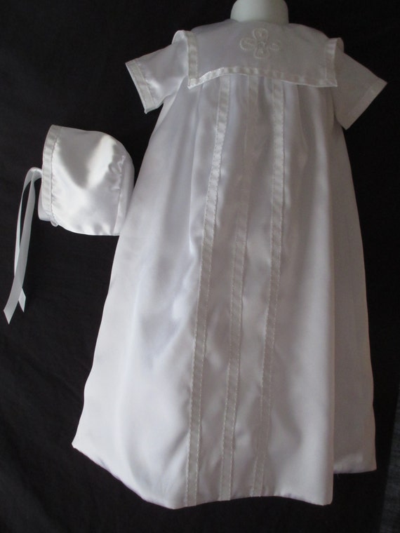 Baby Girl/ Boy Unisex Christening Gown Baptism Gown Size 06