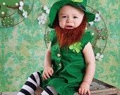 Baby Girl Boy Toddler Leprechaun 1st Birthday Photo Prop Padgett March ...