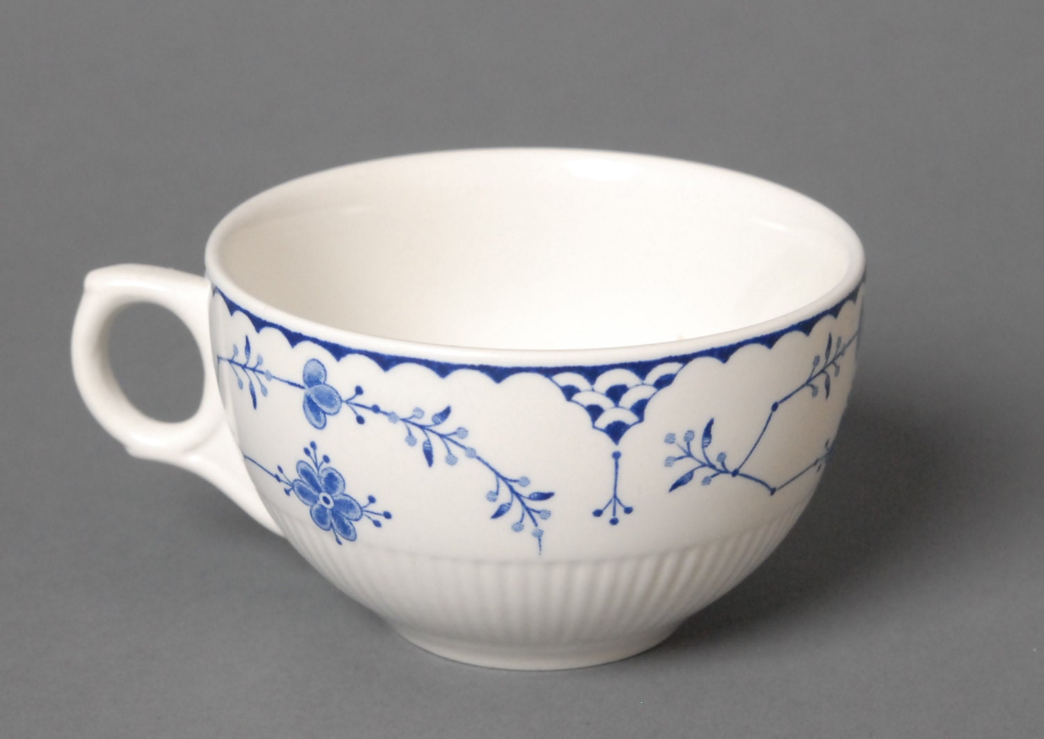 Furnivals Blue Denmark Tea Cup Mug Small Coffee 1910s 1920s