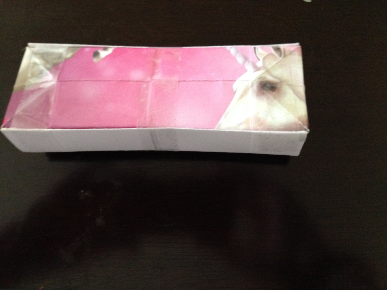 oblong origami box by MelsPlaceOfCraft on Etsy