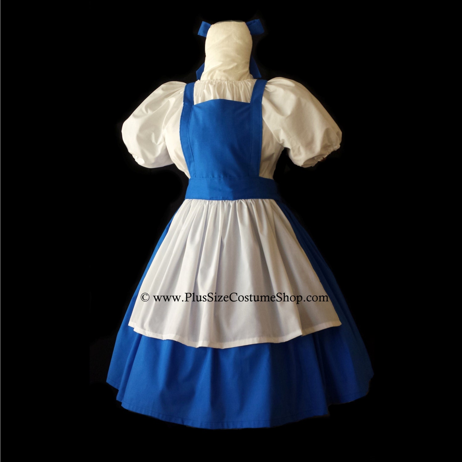 BELLE Blue Dress Plus Size Halloween Costume BEAUTY and the