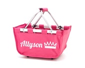 Personalized Princess Crown Easter Basket Mini Market Tote (Choose Your Color) Il_170x135