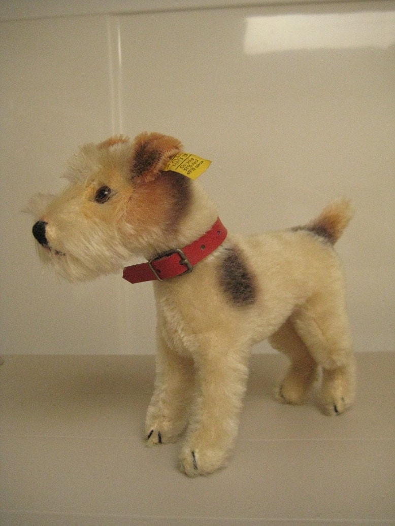 steiff terrier dog