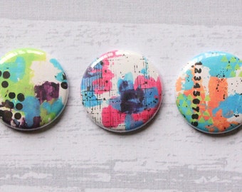 3 badges 1 "Mixed Media (design Egwu)