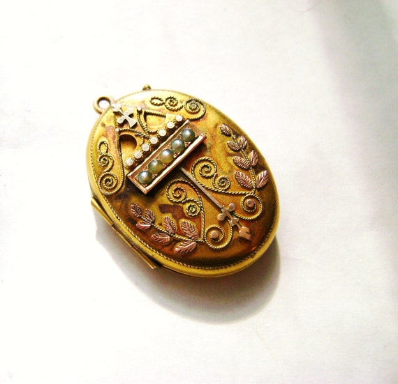 Victorian 14k Gold Locket