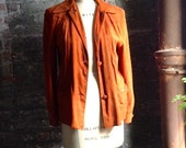 Vintage 1940's softest Deerskin suede jacket - women - nutmeg Vintage 1940's softest Deerskin suede jacket - women - nutmeg