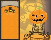 Holloween ClipArt "HALLOWEEN INVITATION" clip art,Pumpkin,sweet,Haunting, for card invitations,scrapbooking and all paper crafts Hs015 Il_170x135