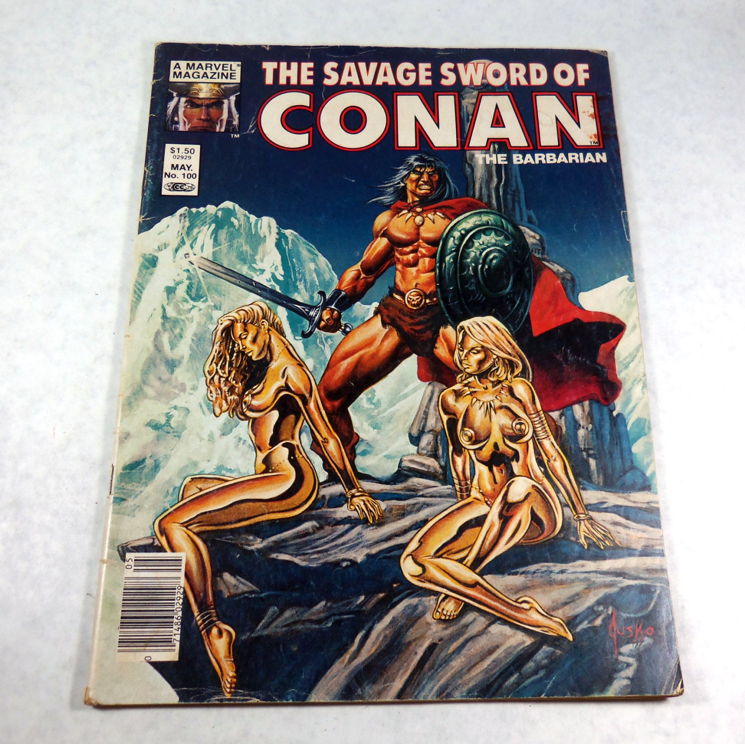 The Savage Sword Of Conan The Barbarian Comic By Lefthandpath