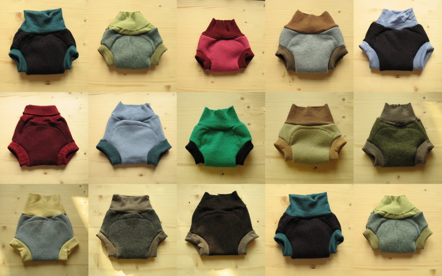 Upcycled wool soaker for cloth diaper cover Wool pants Cover