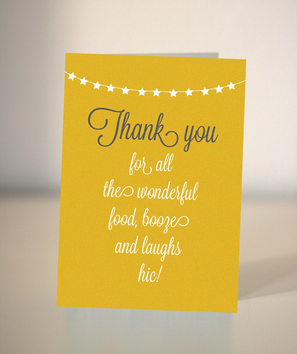 Thank You Note For A Dinner Party / Thank You Quotes For Dinner Party