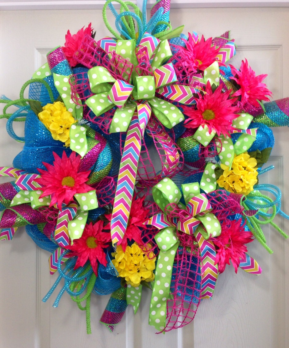 Spring /Summer Mesh Wreath