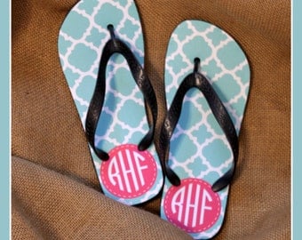 Graduation Gifts for Her Flip Flops Monogrammed Gift Dorm Accessories College Graduation Gift Personalized Custom Shower Shoes Dorm Room
