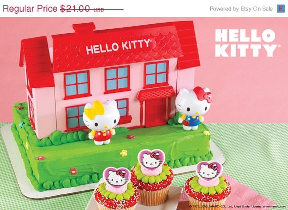 SUMMER SALE Hello Kitty Step Above Cake Kit Il_570xn