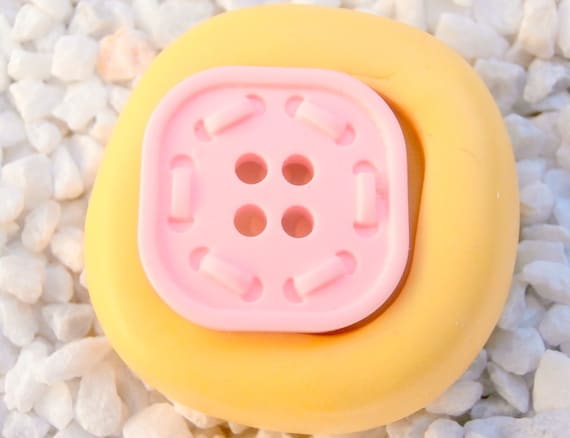 Baby  Button Accessories Kawaii Mold Mould Resin Clay Fondant Wax Soap Flexible Mold