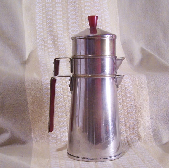 Rare NAPIER Coffee for one designed by Emil Schuelke patent