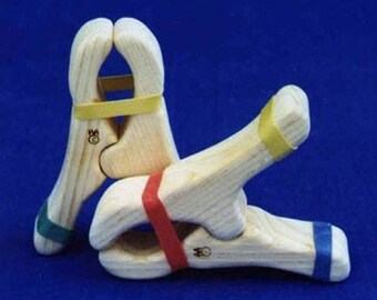 Wooden Play Clips (Waldorf Playclips