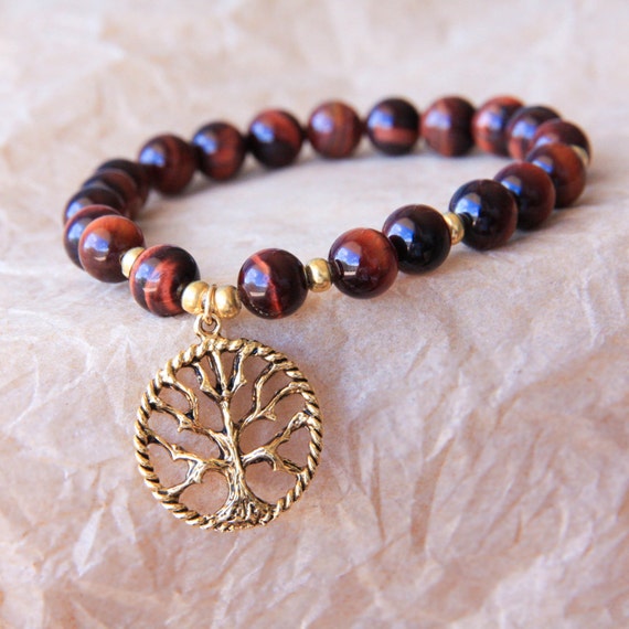 Tree of Life Bracelet Wrist Mala Bead Bracelet Buddhist