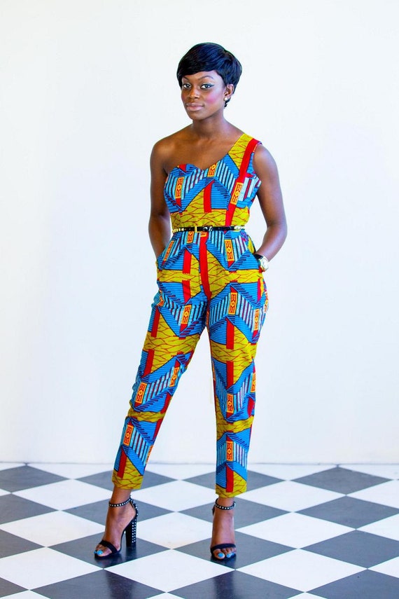 Design of a Diaspora Kaleidoscope Jumpsuit by DesignofaDiaspora