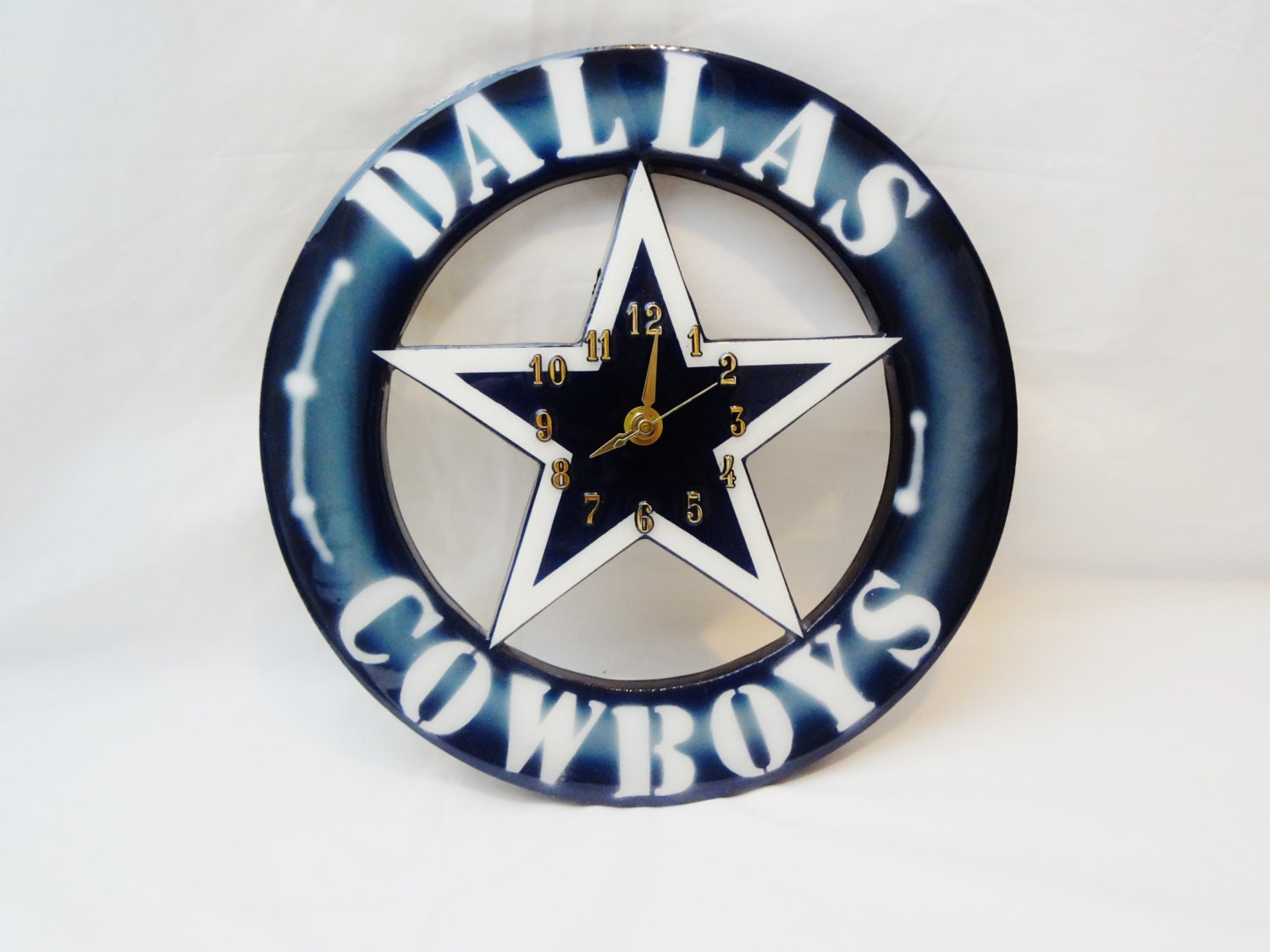 Dallas Cowboys Football Wall Clock