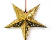 Cutout Pointed Star Hanging Decoration 16" - ** FREE SHIPPING ** Il_170x135