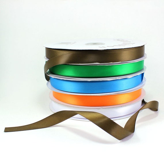Satin Ribbons 5/8" (spool of 100 yards) - ** FREE SHIPPING ** Il_570xn