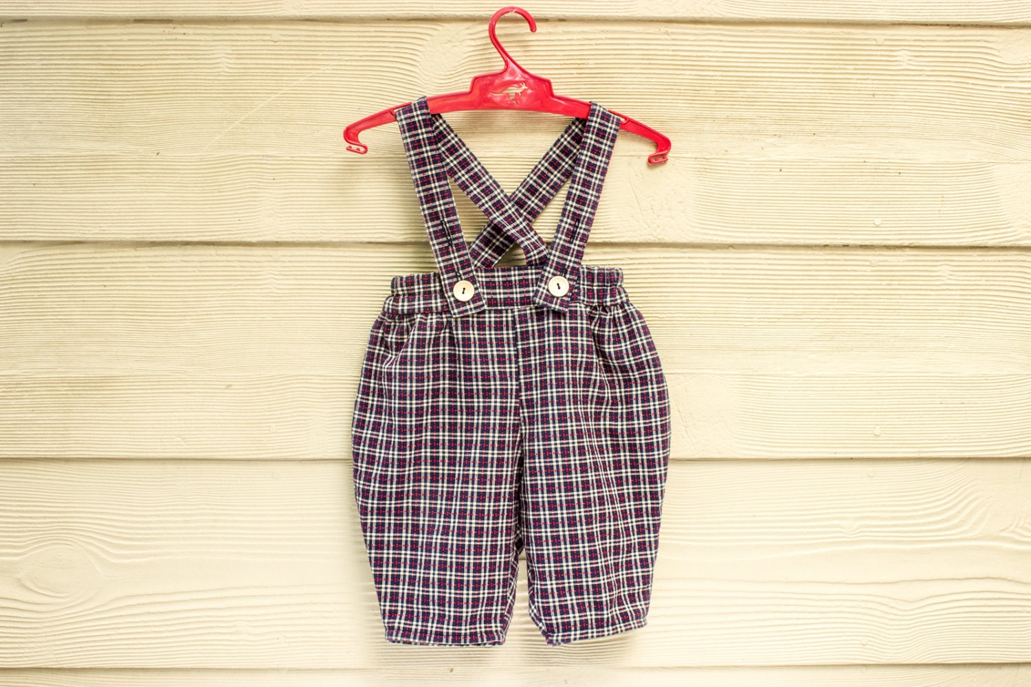 SEWING PATTERN Baby Boys Pants With Braces Baby Trousers