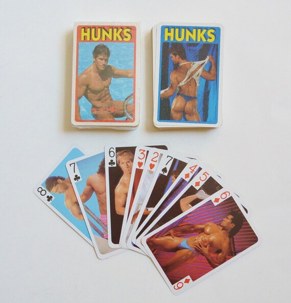 Two Awesome Decks Of Playing Cards Hunks Men Sexy Underwear