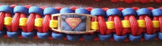 superman paracord bracelet