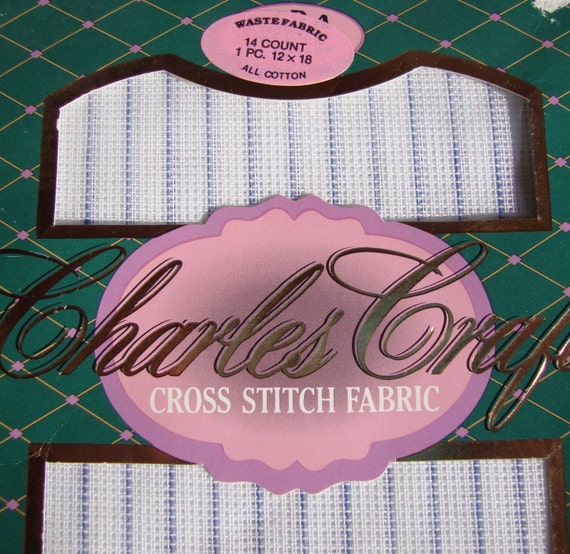 Cross stitch fabric 14 count 1 piece 12x18 by Mariasmisbeadhaven