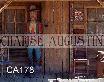 Photography Backdrop/Background/Stock/Digital Design Resource/Cowboy Theme/Commercial Use