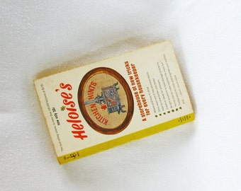 Vintage vintage book housewife Book Helpful Vintage  Housewife Paperback Vintage Book Hints