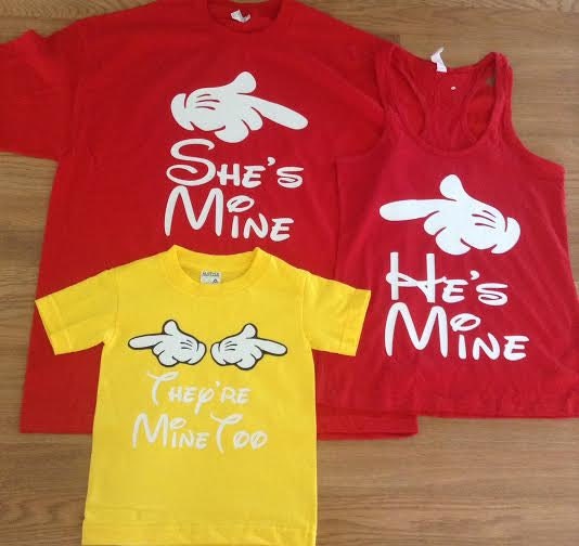 she's mine and he's mine shirts