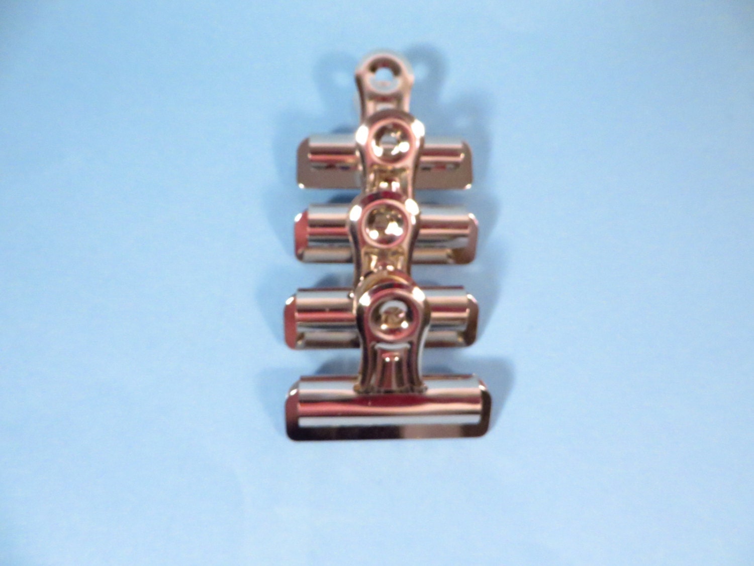 Industrial Metal Paper Clamps Set of Four Metal Paper Clamps