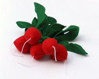 5 Felt Radish