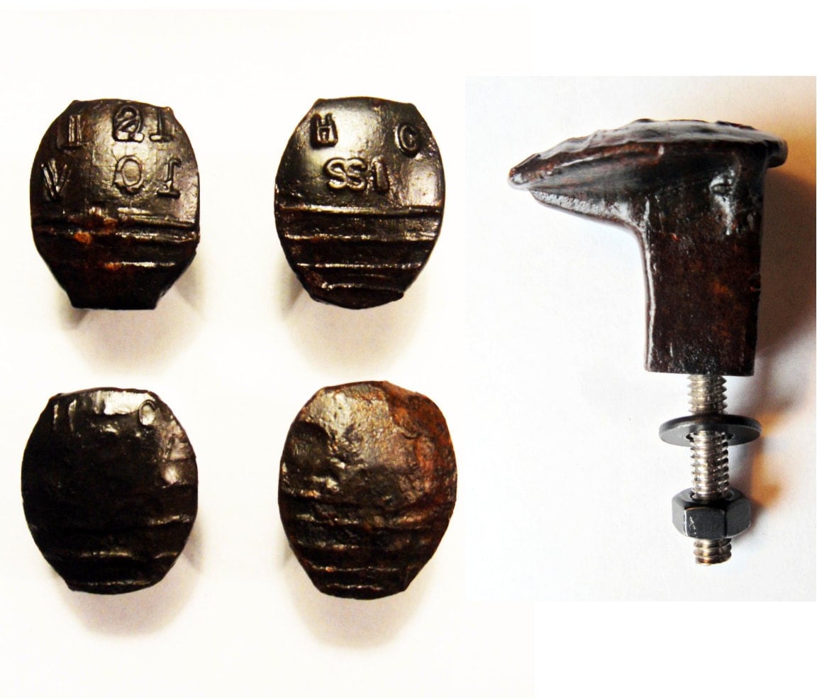 railroad spike hardware