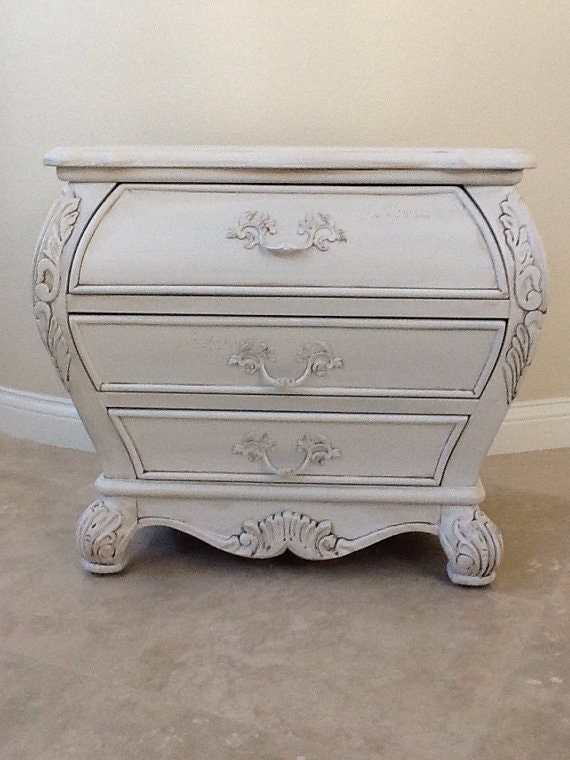 Vintage French Provincial Bombay Chest by ProvincialButFrench