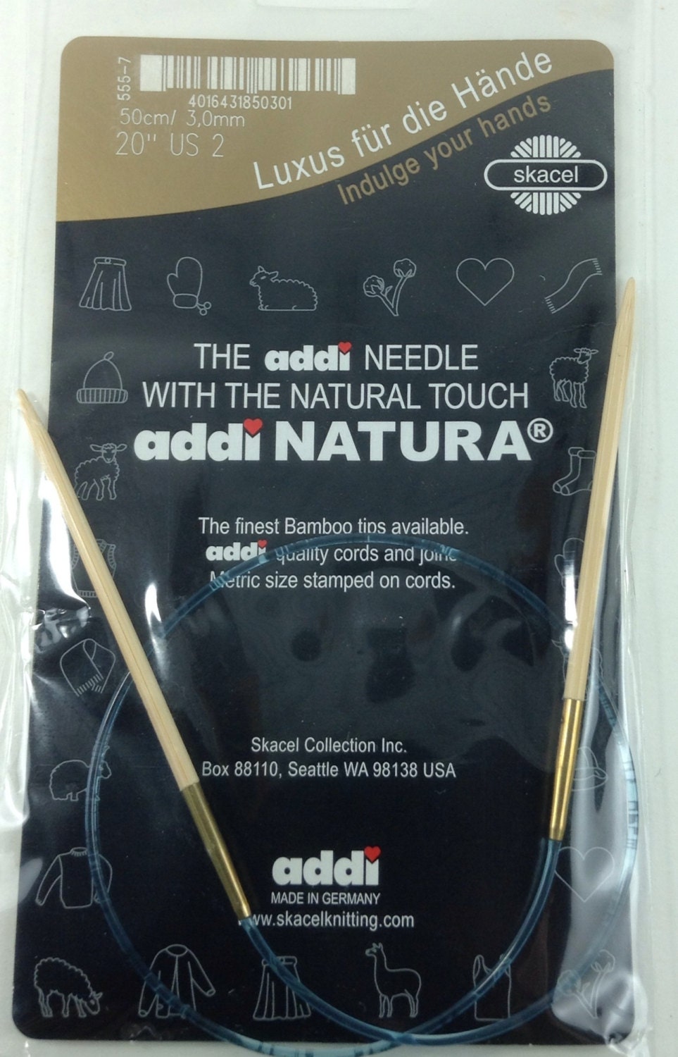 New Addi Turbo Lace Knitting Needles Size 2 by MostExquisiteThings