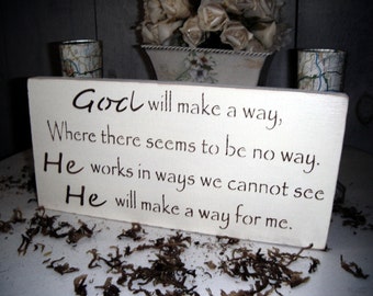 Popular items for religious quote sign on Etsy