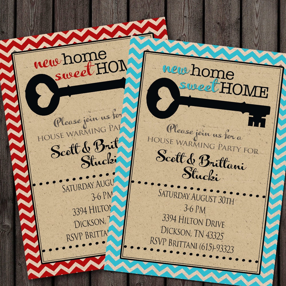 Any Occasion Digital Invitation open house new home