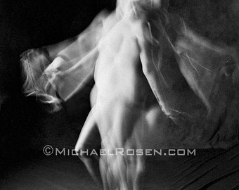 Mature Sadie 3 Black and White Erotic Photography by Michael A. Rosen