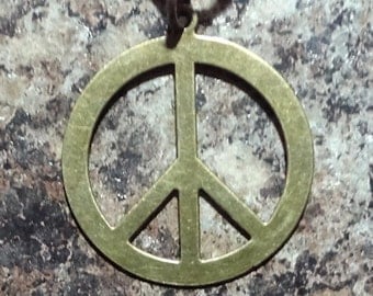 Peace Sign Necklace