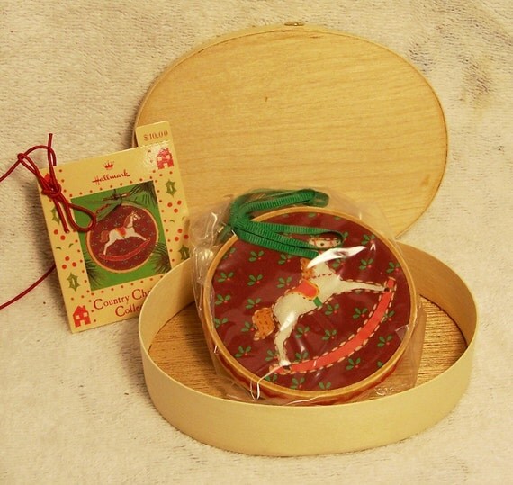 hallmark keepsake christmas ornament 1985 mib country hallmark keepsake christmas ornament 1985 mib country