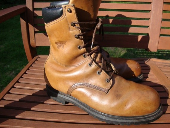 Red Wing ansi z41 pt91 steel toe work boots usa by Simplemiles