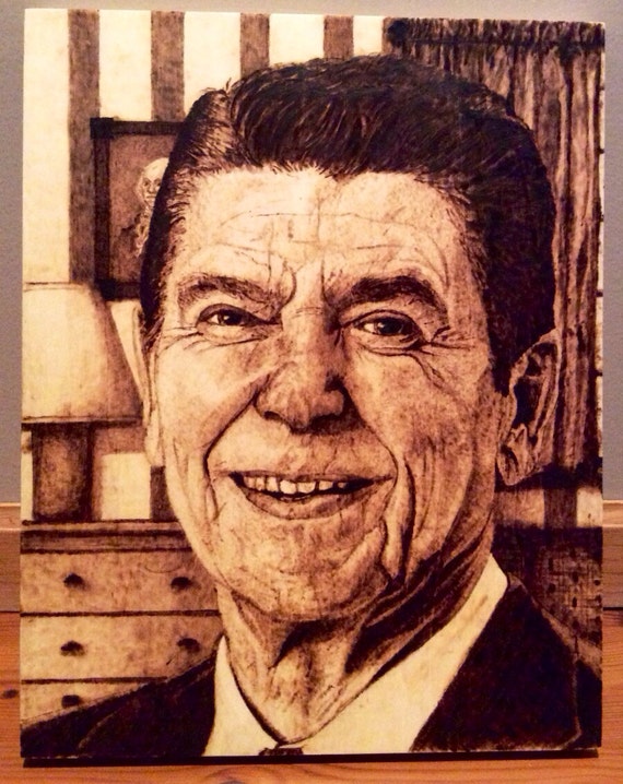 Ronald Reagan presidency Woodburning