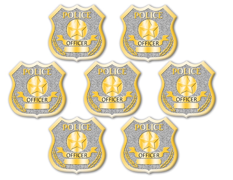 DIGITAL DOWNLOAD Printable Police Badge