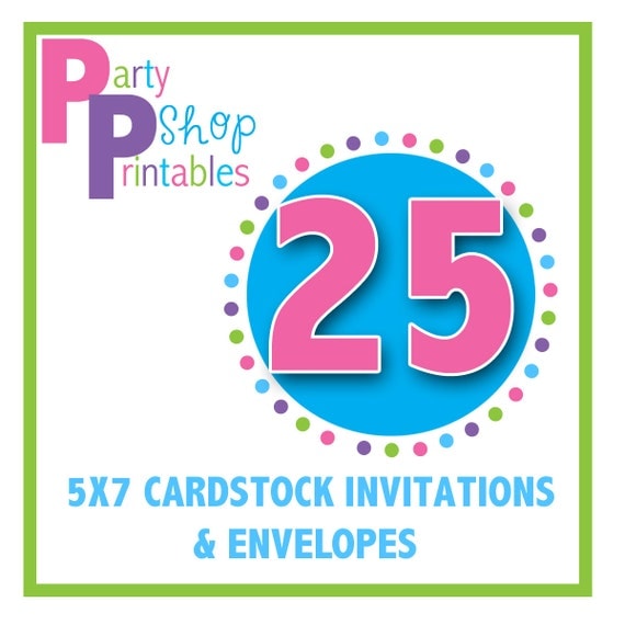 Print 5X7 Invitations On Cardstock 8