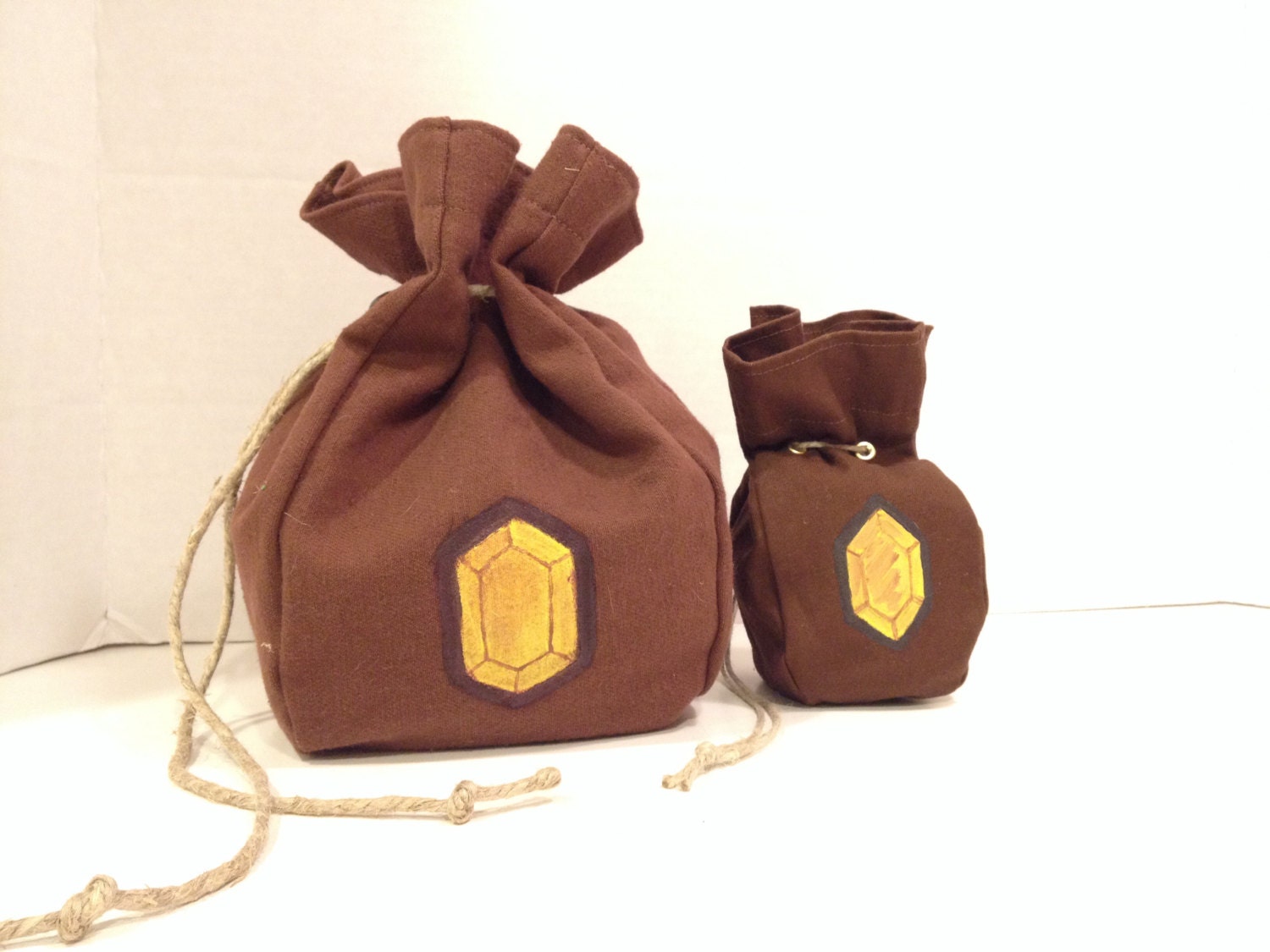 The Ocarina of Time inspired rupee wallet/ bag