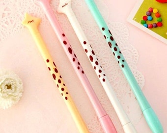 Giraffe gel pen, Cute pen