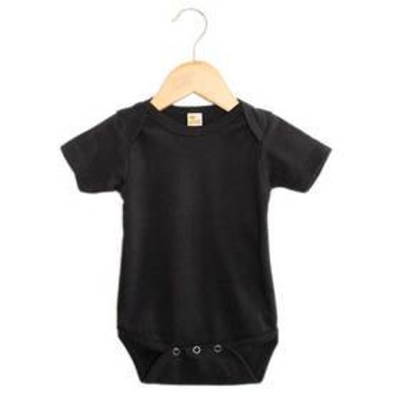 Black Baby Onesie 100 Cotton